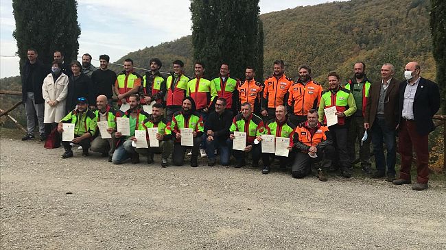 Progetto For.Italy: consegnati attestati ai nuovi istruttori forestali