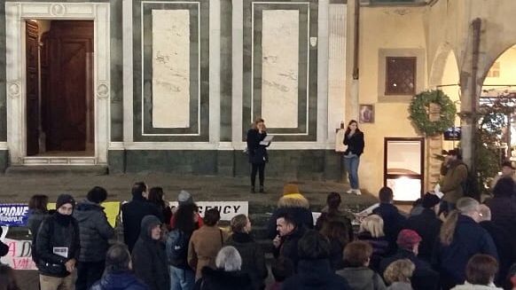 Diritti a Testa alta: ieri sera la fiaccolata per i diritti a Firenze