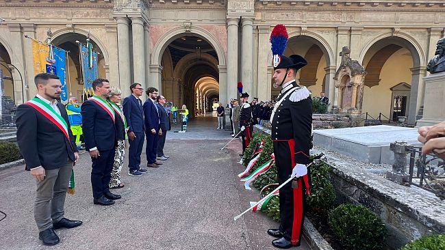 Cimitero dell'Antella: celebrato Isidoro Del Lungo