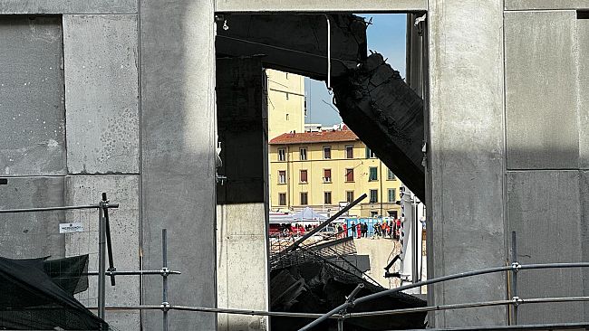 Crollo nel cantiere, Giani: 'Una tragedia'