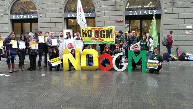 Firenze: iniziativa ieri “per un’Italia libera da Ogm”
