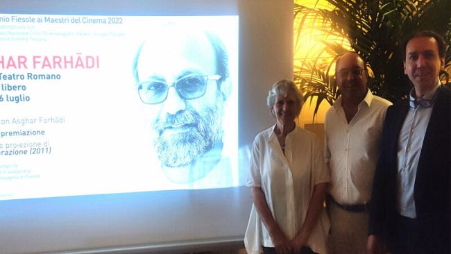 Al  regista iraniano Asghar Farhādi il Premio Fiesole 