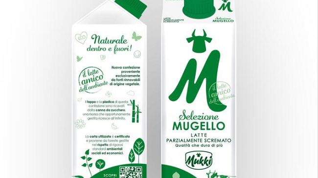 Mukki: la confezione del latte più ecologica, interamente da fonti rinnovabili