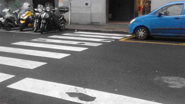 ​Nuevos pasos de cebra en tres puntos de la ciudad