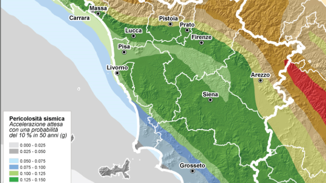 Terremoto in provincia di Firenze: quattro scosse nella notte