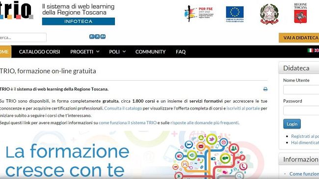 ​Formazione a distanza: TRIO ha 120mila utenti attivi