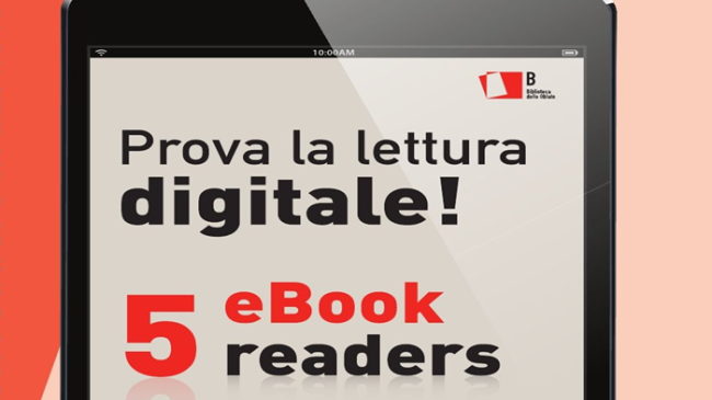 Alla Biblioteca delle Oblate leggi sull'E-book