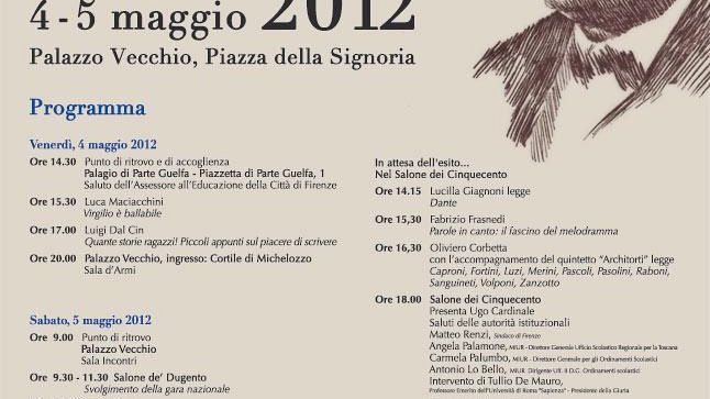 Olimpiadi di lingua italiana a Firenze