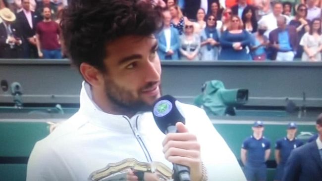 Firenze, Chiavi della Città a Matteo Berrettini