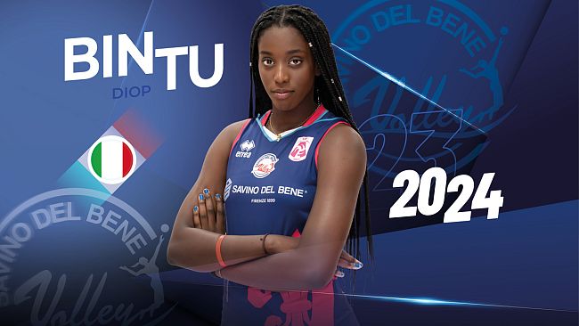 Bintu Diop alla Savino Del Bene