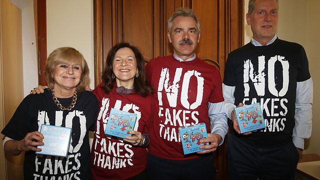 No ai falsi: un gioco da tavolo sull'anticontraffazione