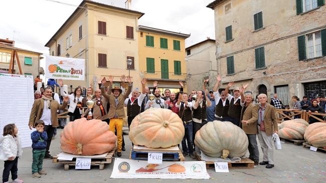 Festa della zucca con le più grandi d’Italia