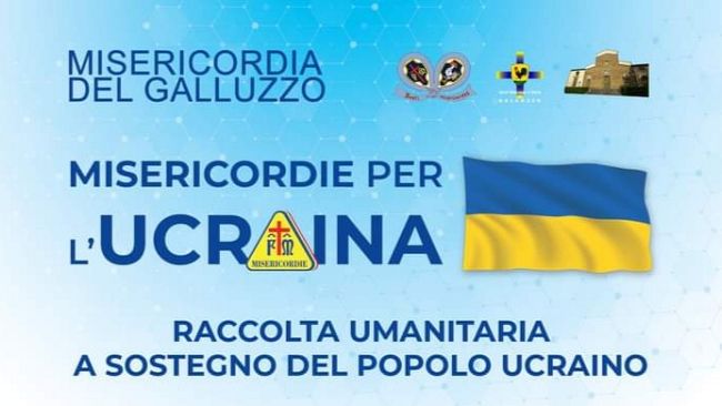 Ucraina, al Galluzzo in campo Misericordia e Parrocchie 