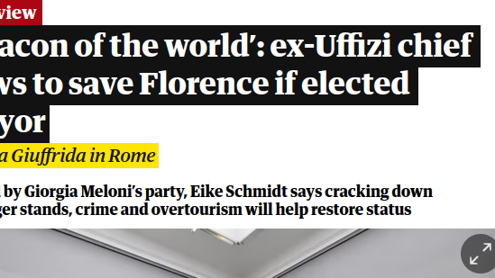 Elezioni a Firenze: la Sinistra ha paura di Schmidt?