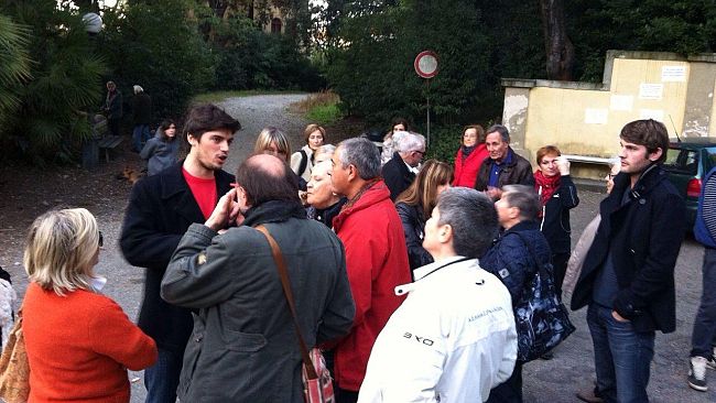 Dieci alberi da abbattere nel parco di Villa Fabbricotti