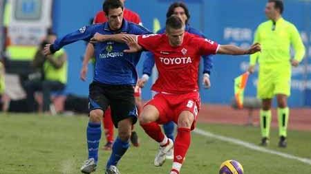 Calcio, Serie A: Empoli vs Fiorentina 0-2<BR>Mutu e Pazzini colpiscono in zona Cesarini