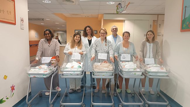 Baby boom all'ospedale di Lucca: 5 neonati in una notte