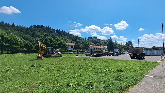 Lavori a una scuola di Barberino del Mugello