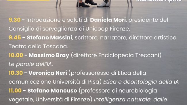 Intelligenza artificiale: tanti eventi in Toscana nei prossimi giorni