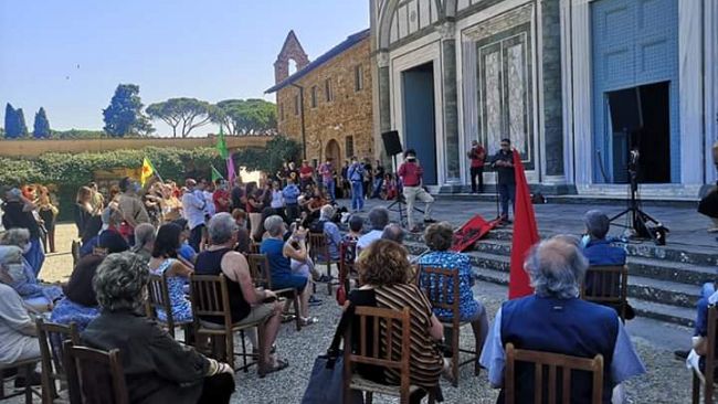 Porte Sante, commemorato Lorenzo 'Orso' Orsetti 