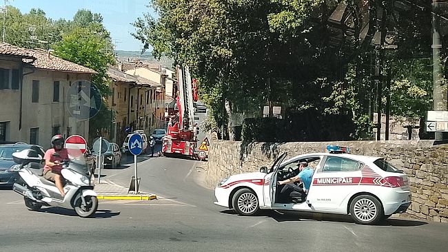 Caduta di rami a San Felice a Ema
