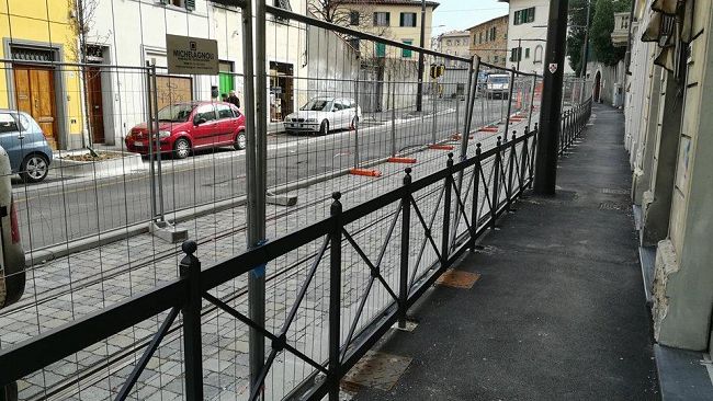 Tramvia, Linea 3: asfaltatura strade