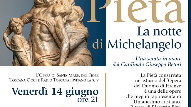 Venerdì 14 giugno, alle 21.00, Sergio Rubini legge Michelangelo