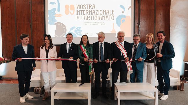 Taglio del nastro alla Fortezza da Basso per l'89^ MIDA