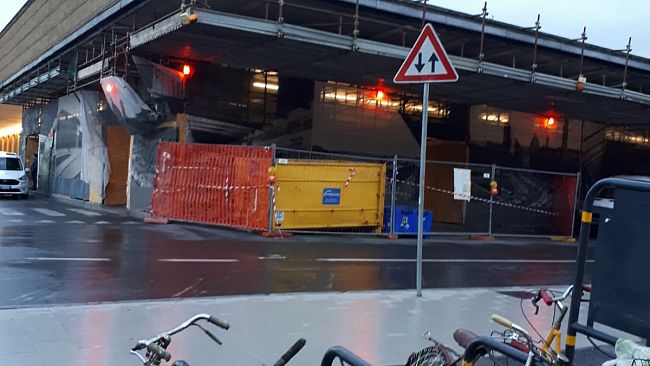 L'eterno restauro delle pensiline della stazione di S.M. Novella
