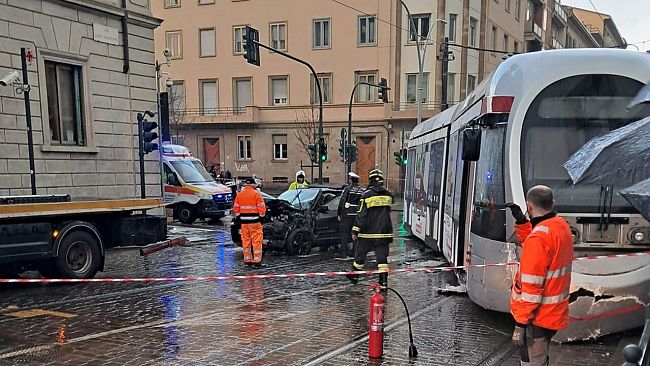 Tramvia, incidente oggi pomeriggio a Firenze