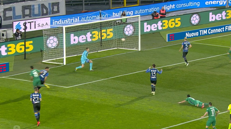 A Bergamo i viola restano nelle zone basse della classifica