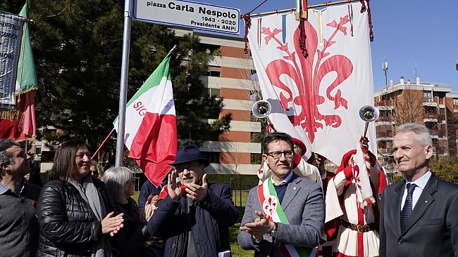 A Firenze una piazza intitolata a Carla Nespolo