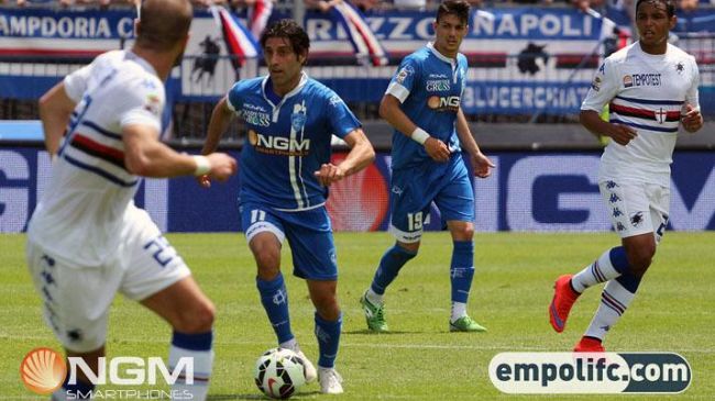 E'pari 1-1 con la Sampdoria