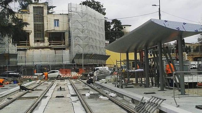 Tramvia, sopralluogo a Belfiore: cantieri fermi tra Peretola e Santa Maria Novella