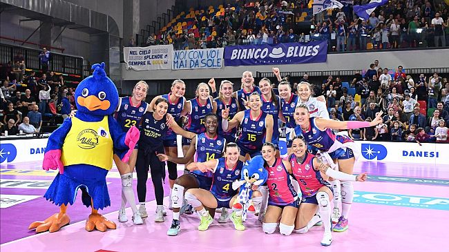 Savino Del Bene Volley, buona la prima di coach Gaspari