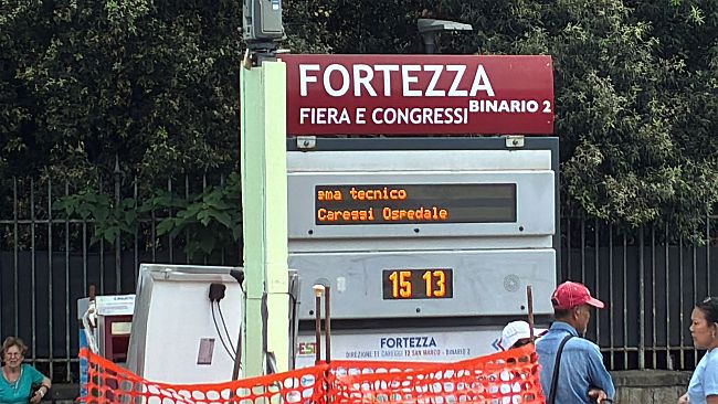 Tramvia, problemi tecnici oggi giovedì 4 giugno 