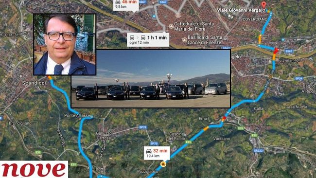 Mobilità a Firenze, con autista: il turista passeggero, l'immagine nel mondo