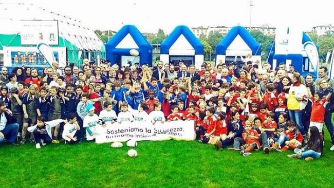 Padovani: centinaia di piccoli rugbisti nel segno della sicurezza