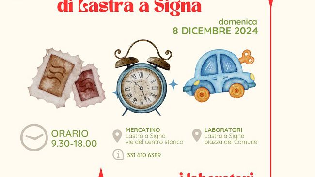 Lastra a Signa: il mercatino antiquario