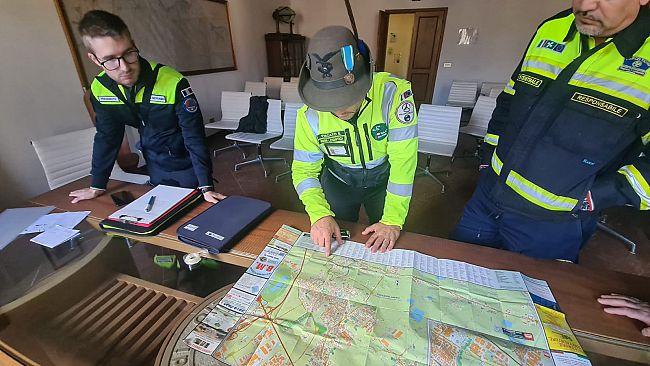 Colonna Mobile Regionale della Lombardia in aiuto di Campi Bisenzio