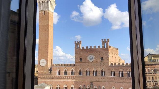 La cultura che si vive con affaccio su Piazza del Campo