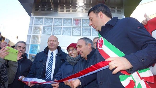 Publiacqua per il fontanello del Sodo sceglie Seves, inaugura Matteo Renzi