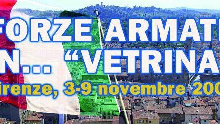 Forze Armate: lancio di paracadutisti sul Ponte Vecchio