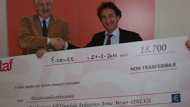 Ataf dona 18 mila euro al Meyer