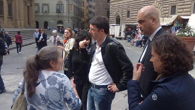 San Firenze, Matteo Renzi: ''pedonalizzazione è solo il primo atto''