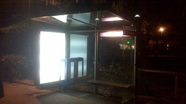 A Firenze, illuminate le prime pensiline