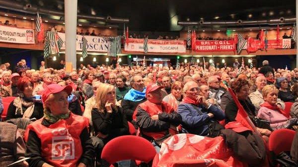Sabato mobilitazione di Cgil, Cisl e Uil in Toscana per cambiare le pensioni