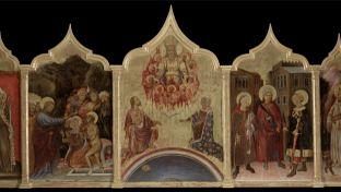 Polittico di Gentile da Fabriano: in mostra fino al 18 aprile, dopo il restauro dell'Opificio delle Pietre Dure