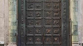 Inizia il restauro della Porta Nord del Battistero di Firenze