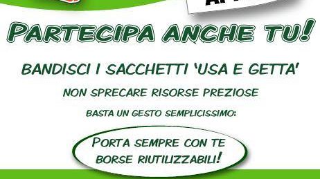 Settimana Nazionale ''Porta la Sporta e... rifiuta l'usa e getta!''